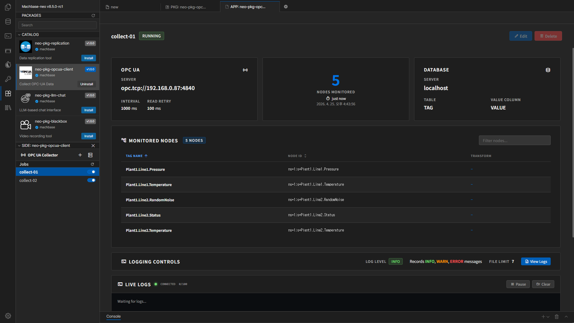 OPC UA Client